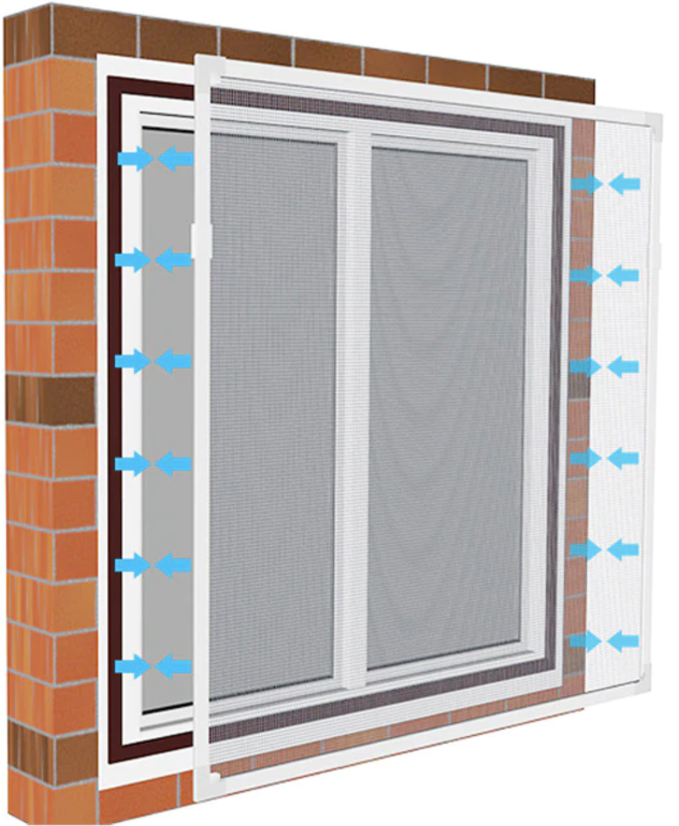 EasyFix WindowShield™ - Effective Protection against Insects and Allergies