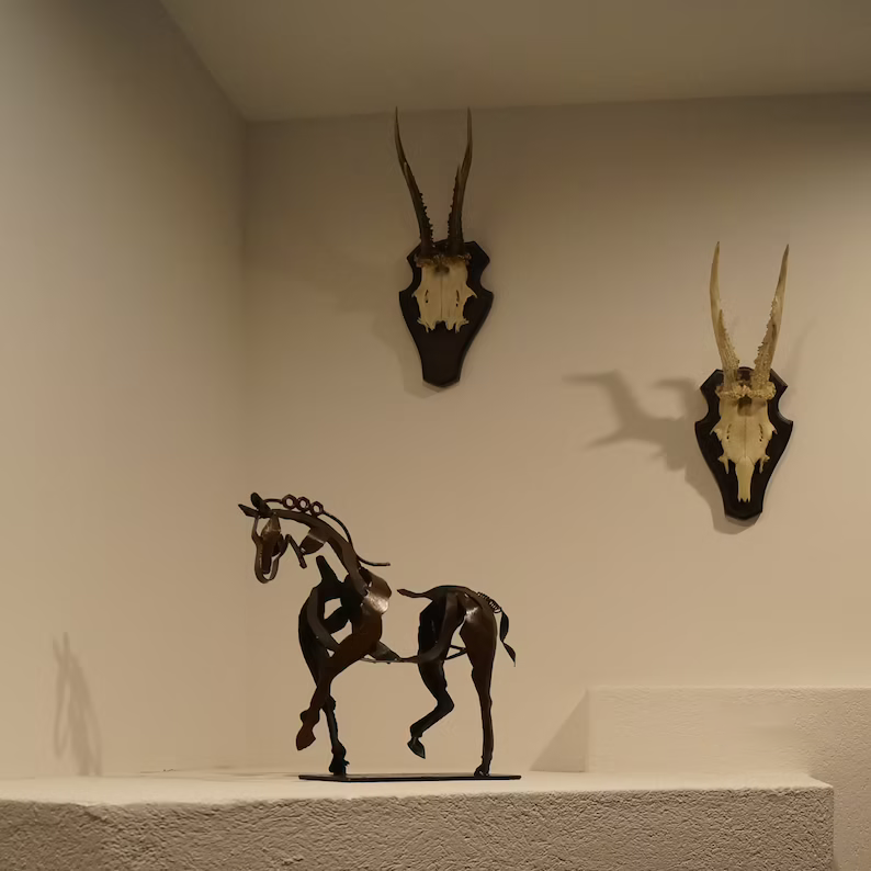 Picture - Adonisma - Horse Design - Metal Ornament
