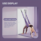 LuxAura AeroStretch Aerial Yoga Rope | High-quality, flexible rope for suspended yoga with optimal support and comfort