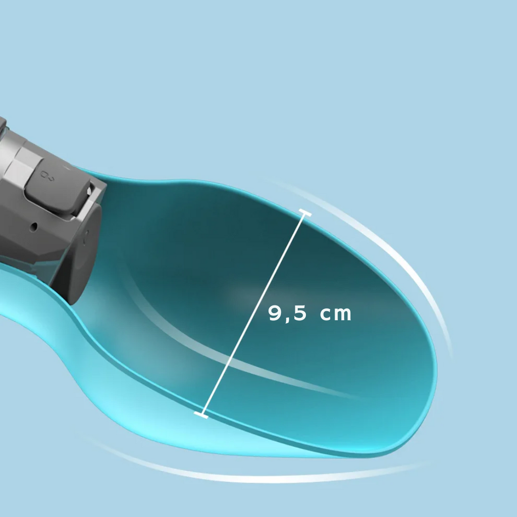 Outdoor water bottle for dogs leak-proof