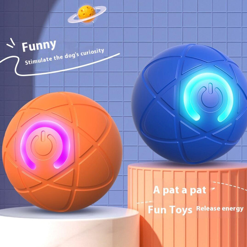 Interactive Play Ball for Pets – Automatically Rolling & Jumping