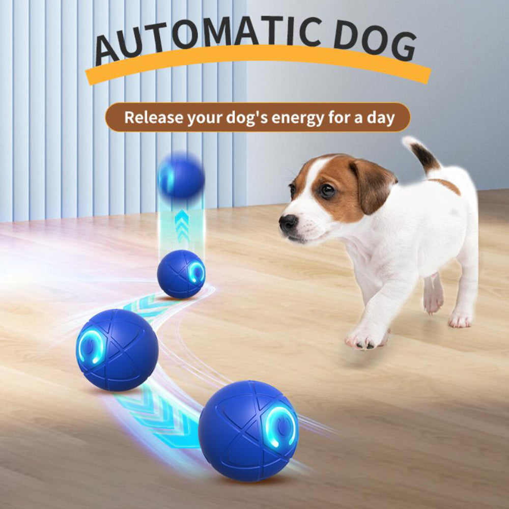 Interactive Play Ball for Pets – Automatically Rolling & Jumping