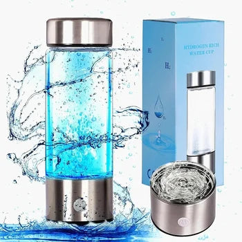 Rechargeable Alkaline Water Bottle - Hydrogen-Enriched Water
