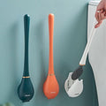Hygienic Silicone Toilet Brush with Holder