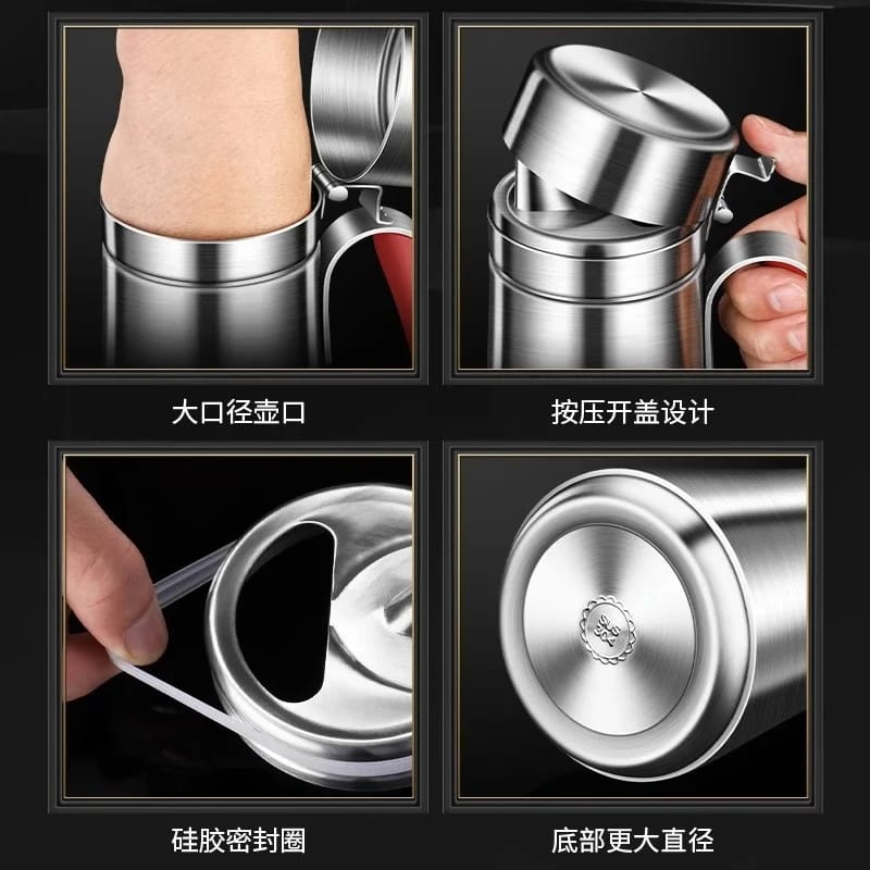 Stainless Steel Oil Jug/Dispenser