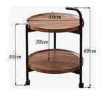 Trolley cart / double-layer side table