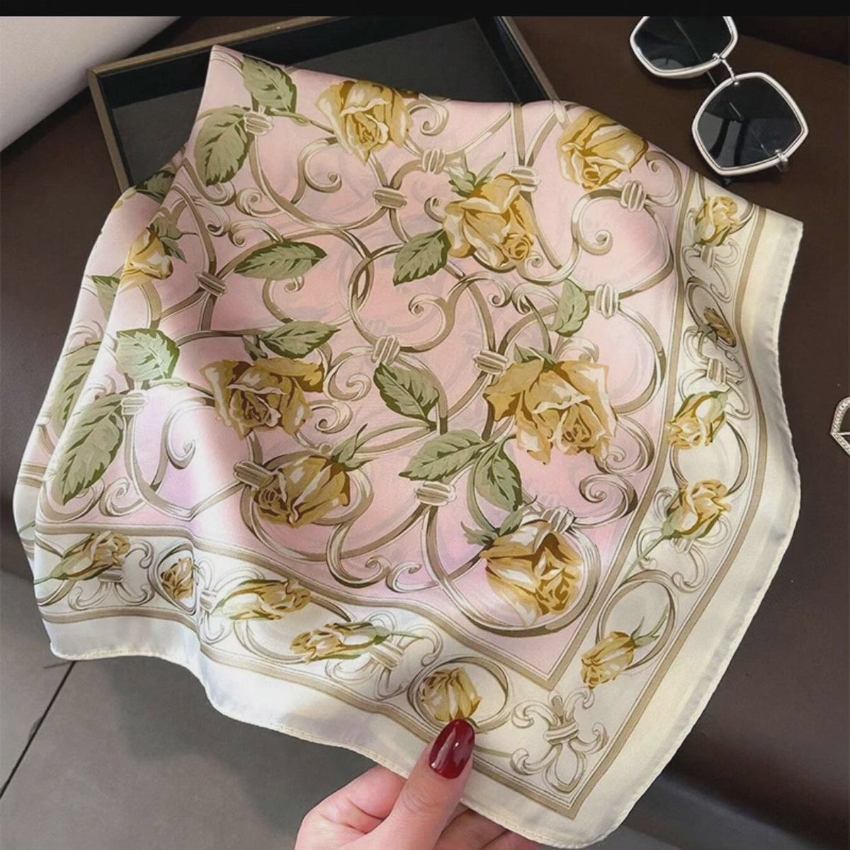 Silk Square Scarf