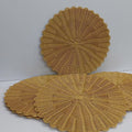 6-piece Set Thicker Rattan Table Set