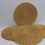 6-piece Set Thicker Rattan Table Set