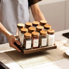 12 piece spice jars