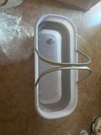 Collapsible folding bucket