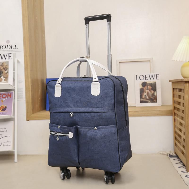 Travel Trolley Bag with Shoulder Strap Carry-On Bag