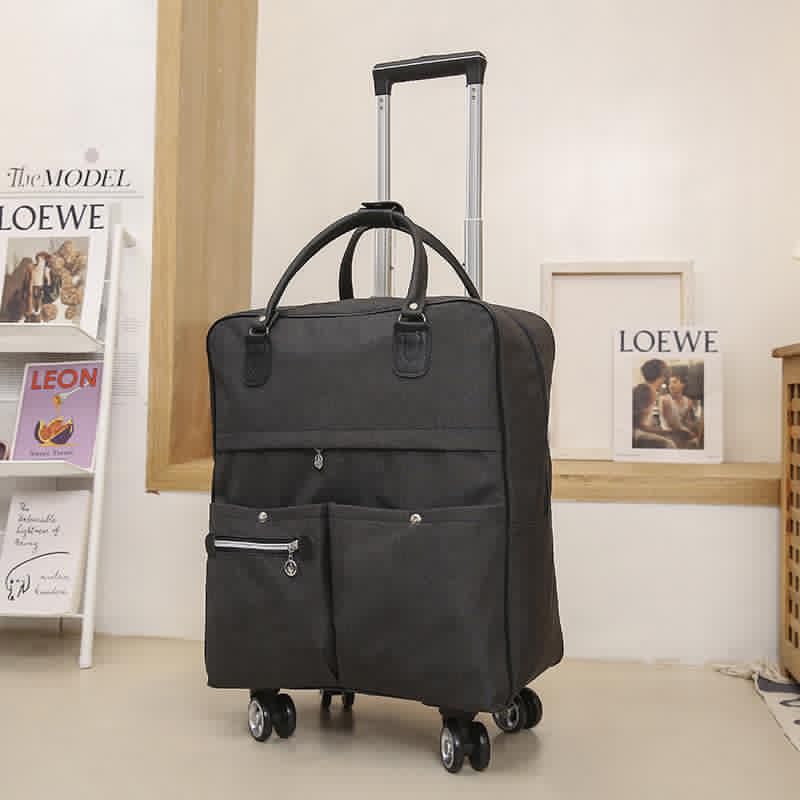 Travel Trolley Bag with Shoulder Strap Carry-On Bag