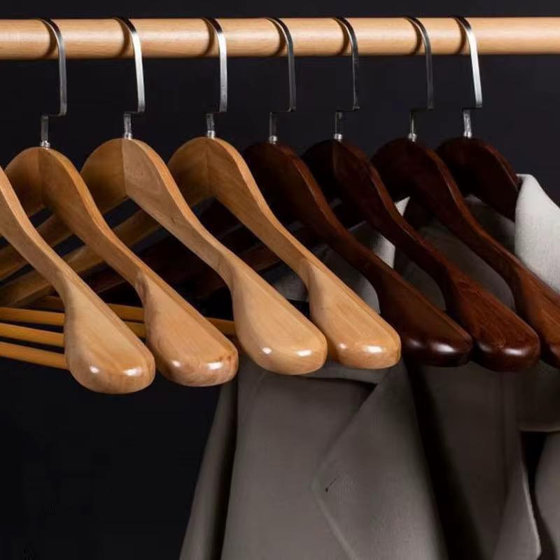 Width Wooden Hangers 10 Pieces