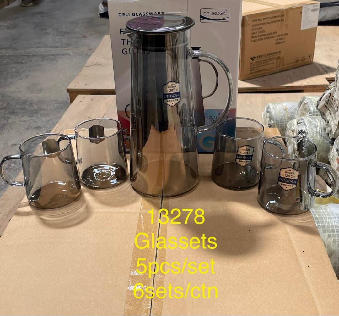 Glass Jug Set