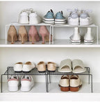 Adjustable Metal Shelf Organizer for Cabinets