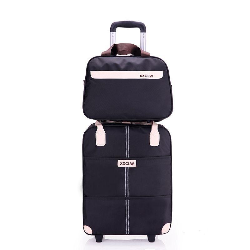 2 in 1 Travel Bags Trolley Bags Hand Luggage Bags