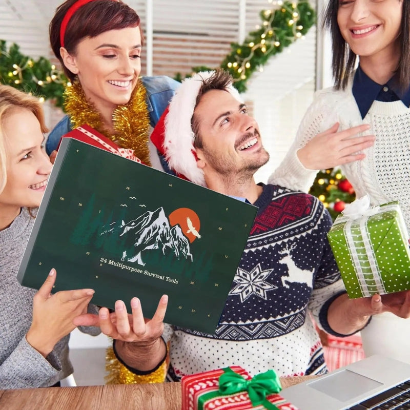 GearTide - Advent Calendar Survival Kit Christmas Gift
