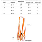 Ergonomic lifting harness for dogs hind legs