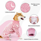 Warmer Hundepajamas for the winter fluffy and stretchable