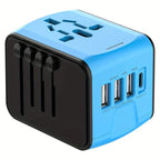 Universal Travel Adapter | Worldwide Compatibility, Compact Design & Ideal for Frequent Flyers and International Explorers