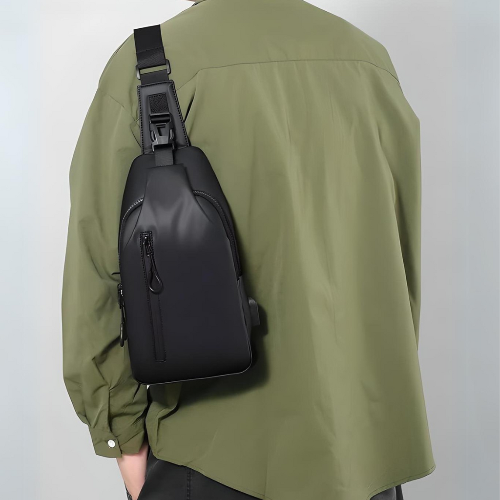 AquaGuard Luxe Shoulder Bag | Waterproof and anti-theft design for a safe style
