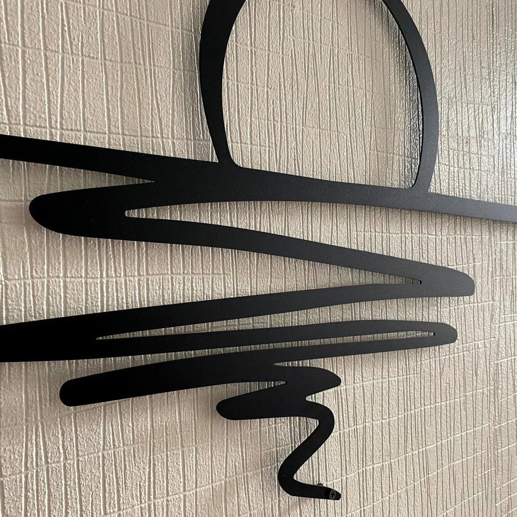 CurlMist - Modern Minimalist Wall Art
