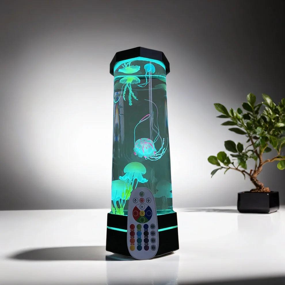 Jellyfish Aquarium Table Lamp