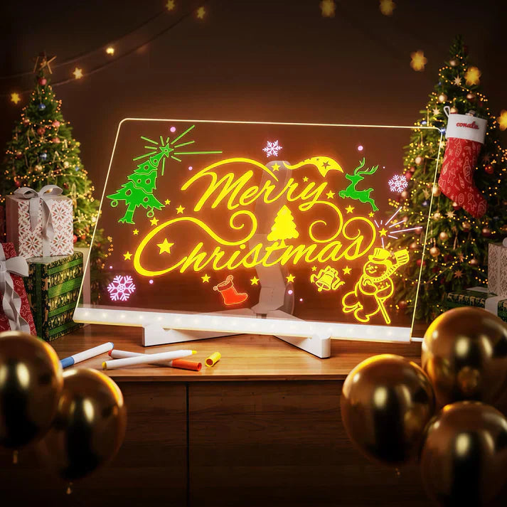 IllumiWrite LED Sign Board – Reusable Light Board for Creative Minds