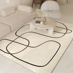 Abstract Weave – Luxury Wool Area Rug with Design