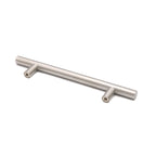 Brushed Nickel Modern Stainless Steel Drawer Hardware T-Bar Handles