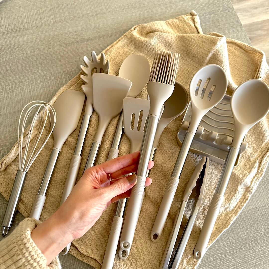 Lyon Silicone Kitchen Utensils Set