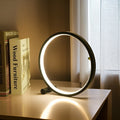 Halo Glo Lamp – minimalistic dimmable round LED table lamp
