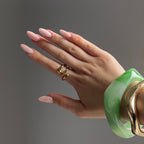Sculptural Gold Ring – A Modern Highlight for Your Look