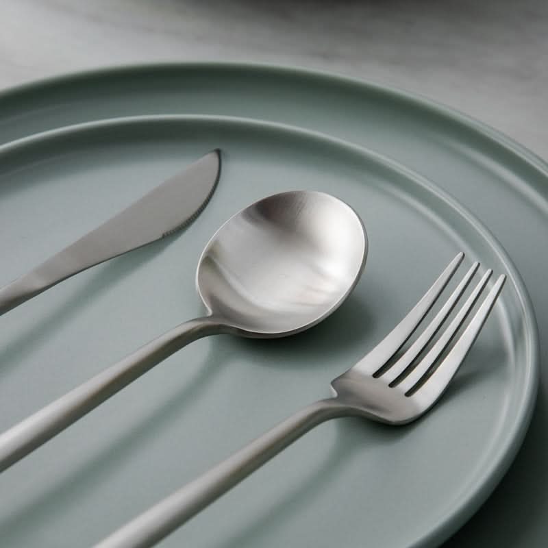Minimalist Stainless Steel Cutlery Set