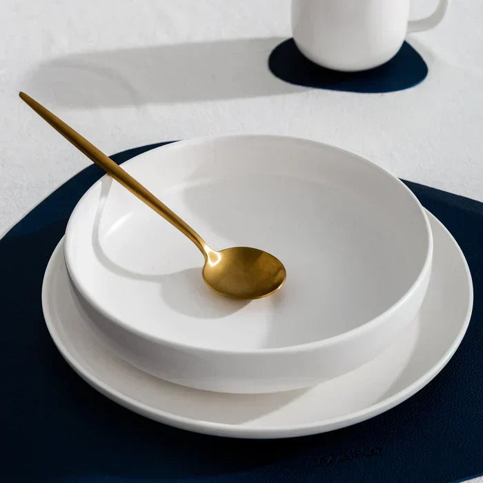 Minimalist Luxury Cutlery Set – 20 pieces, Titanium & Stainless Steel