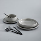 Minimalist Luxury Cutlery Set – 20 pieces, Titanium & Stainless Steel