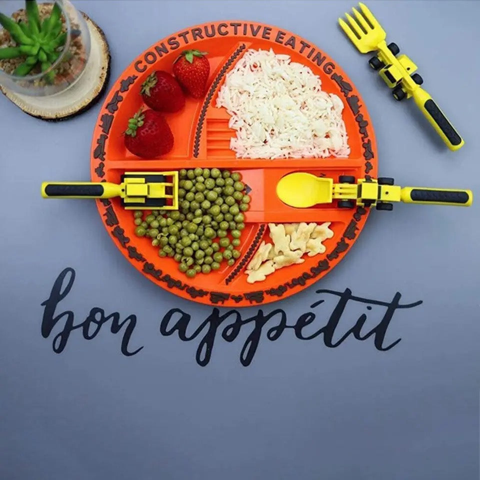 Construction Site Eating Set for Children