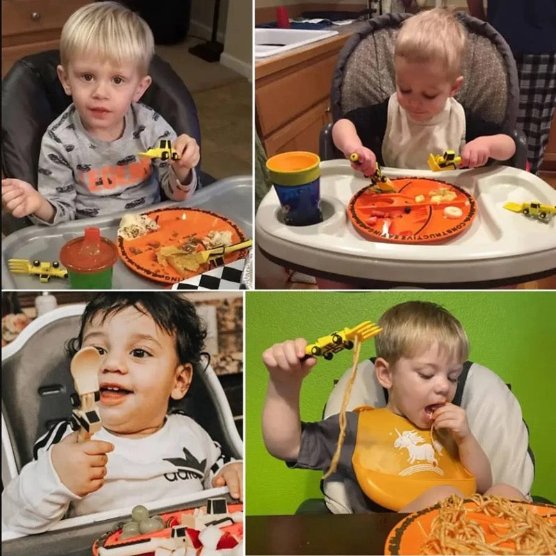 Construction Site Eating Set for Children