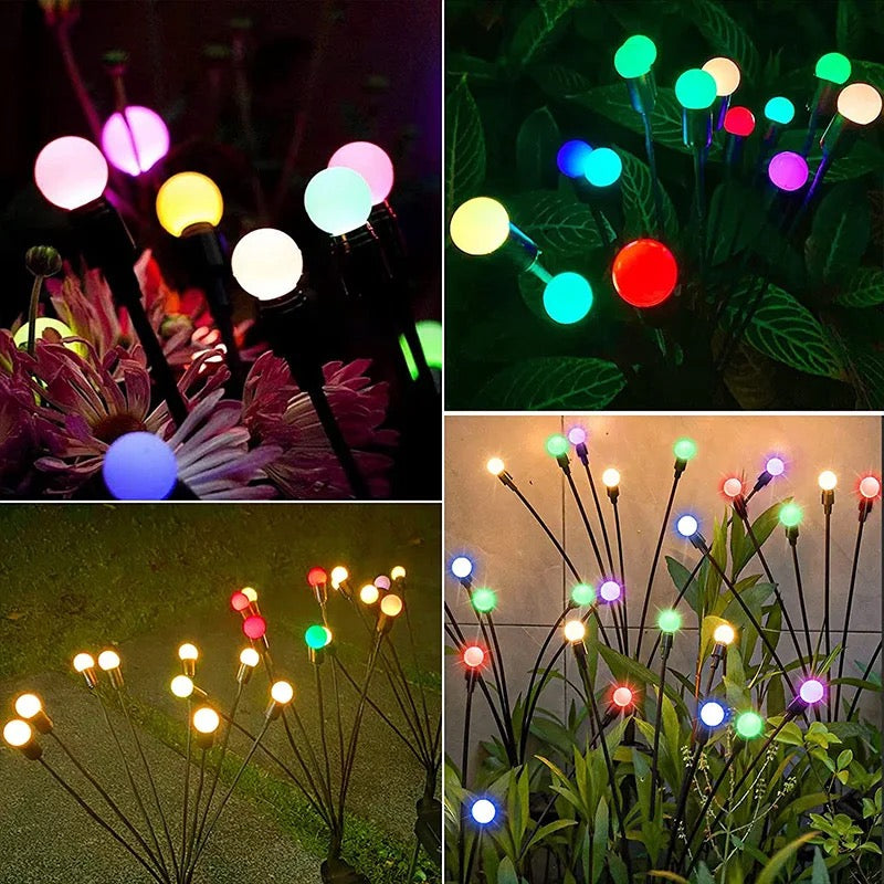 Solar Glow Worm Garden Lights