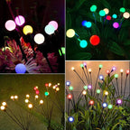 Solar Glow Worm Garden Lights