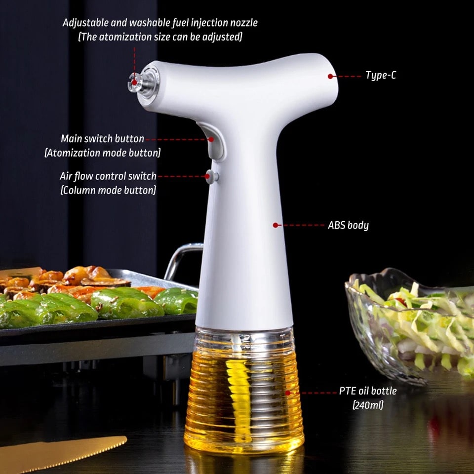 DuoSpray - Luxury 2-in-1 Electric Oil Dispenser