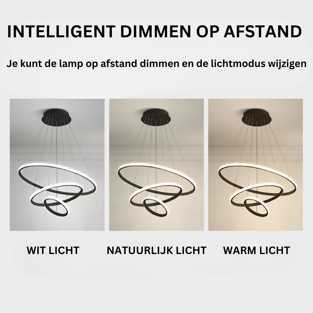 Stylish spiral ceiling lamp