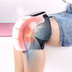 WarmFit Knee Massager with Infrared and Vibration – Wireless and Rechargeable