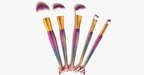 Mermaid Brush Set with 5 Brushes - Gives you the look you desire!