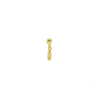Dainty Satellite Bubble Letter Name Necklace