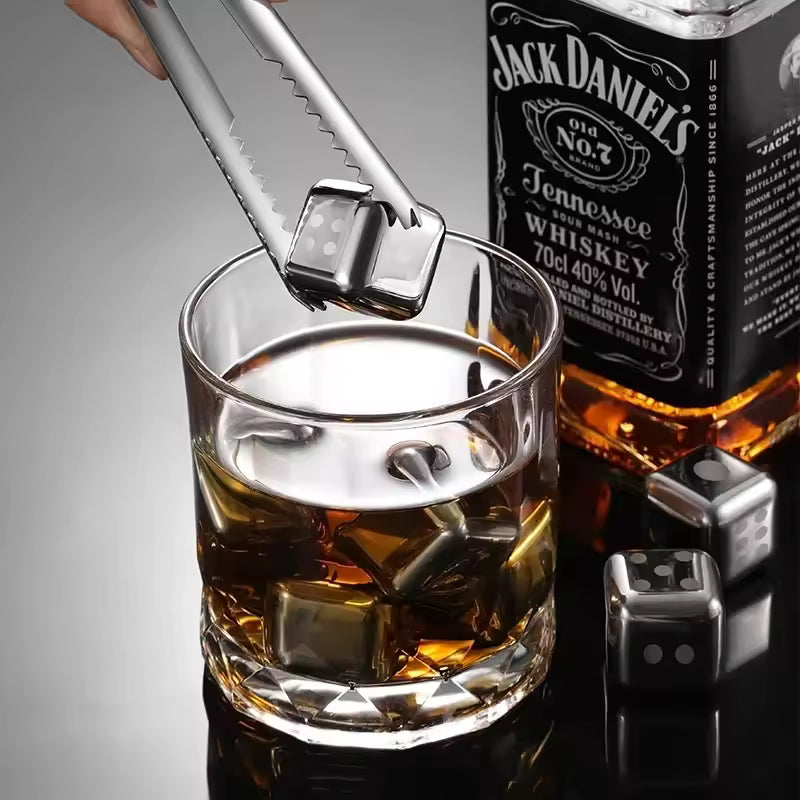Stainless Steel Square Shaped Metal Ice Cube Mold