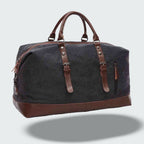 Icon Canvas & Leather Travel Duffle Bag – 54cm