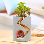 Hedgehog Plant Pot Made of Resin for Succulents