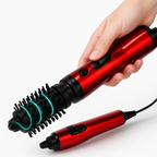 Rotating Ionic Hot Air Brush Hair Styling Tool